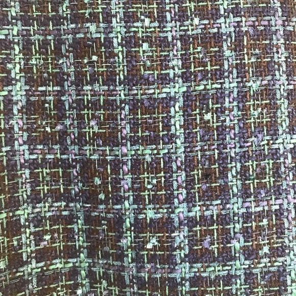 Karl Lagerfeld Buckingham teal boucle suit - Picture 5 of 7